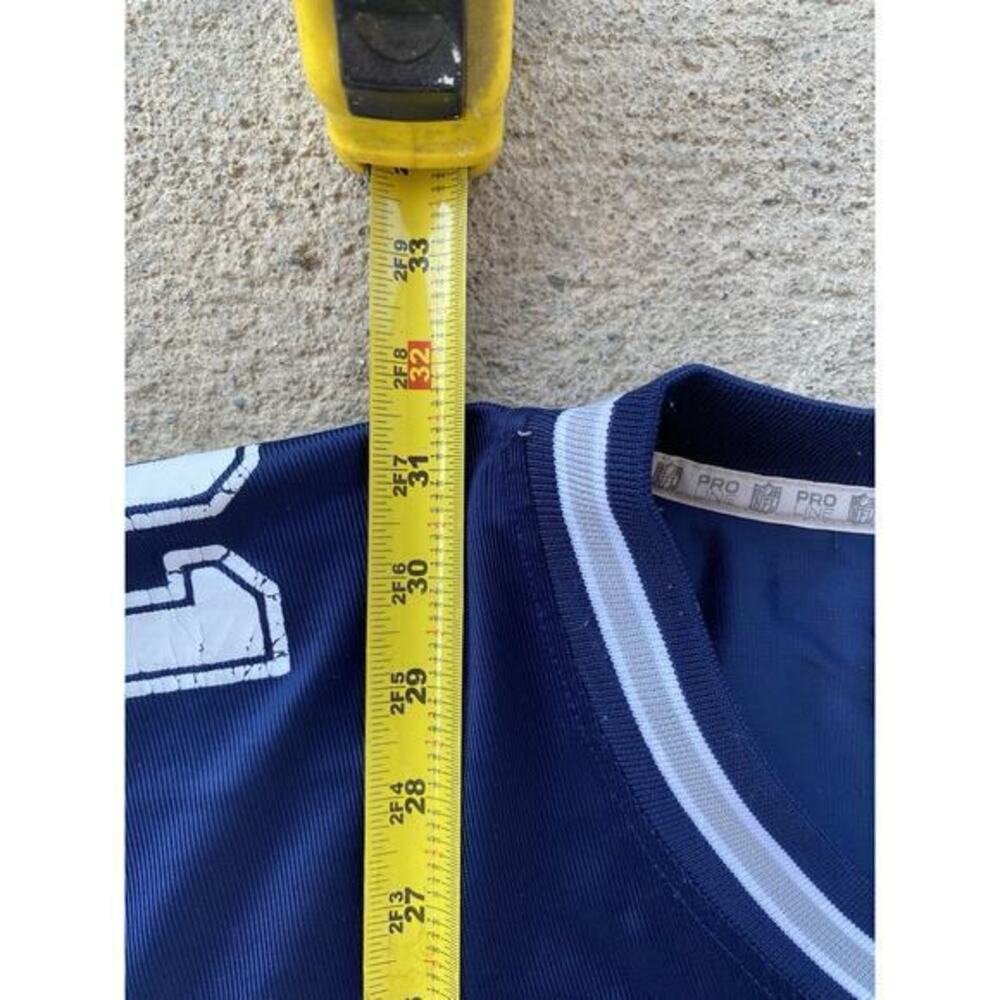 Vintage Dallas Cowboys Ezekiel Elliott #21 NFL Pro Line Jersey Men XL Navy Blue‎ - Picture 10 of 10